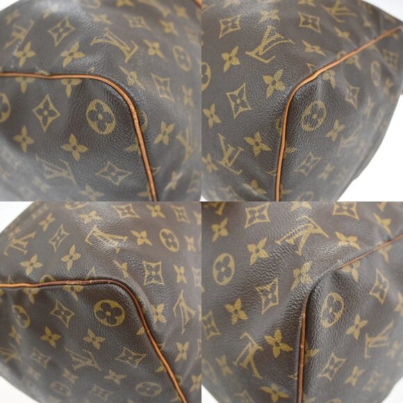 LOUIS VUITTON Keepall 45 Travel Hand Bag Monogram Leather Brown M41428 86YH515 - Picture 7 of 16